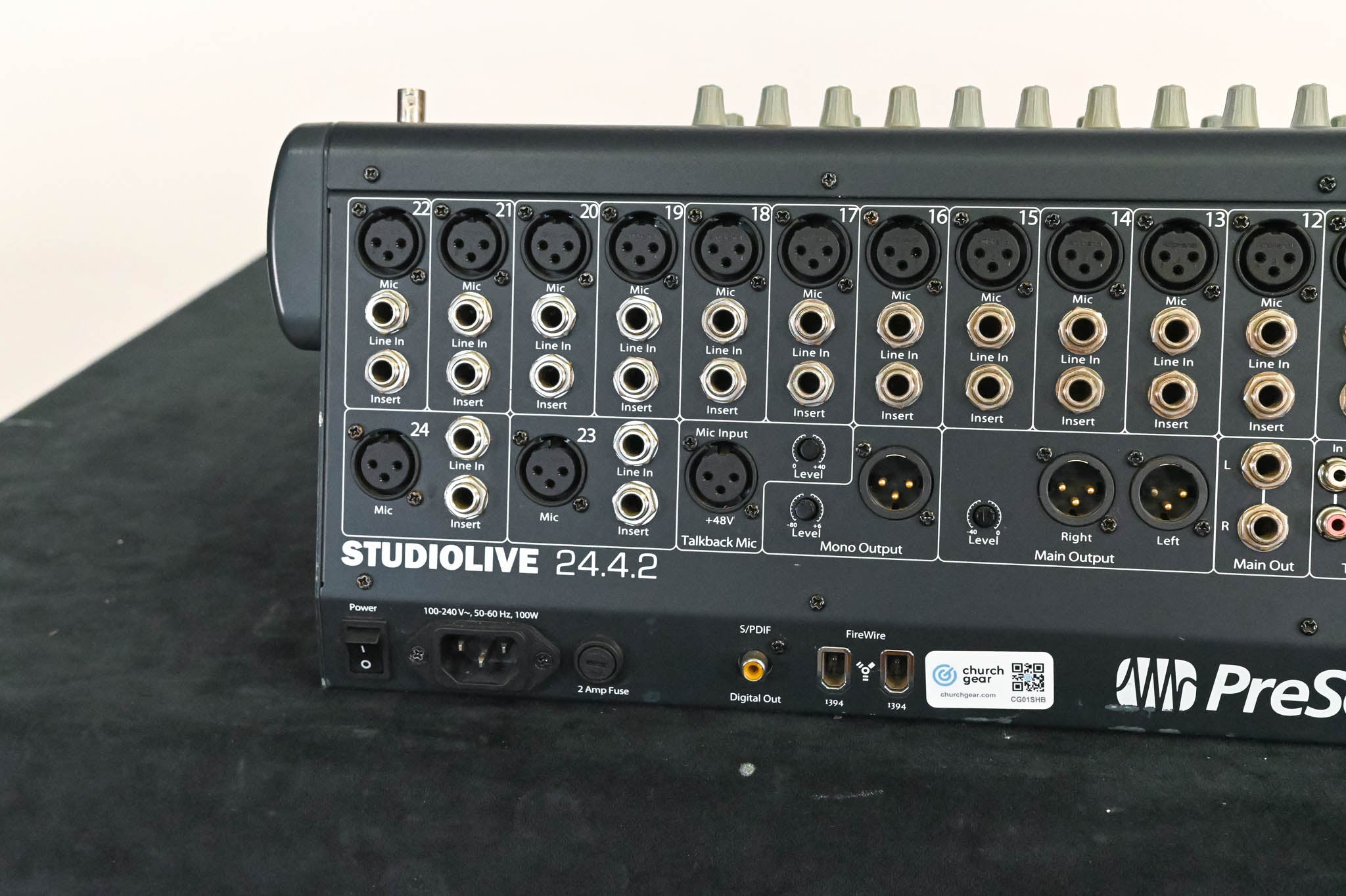 PreSonus StudioLive 24.4.2 24-Channel Digital Audio Mixer