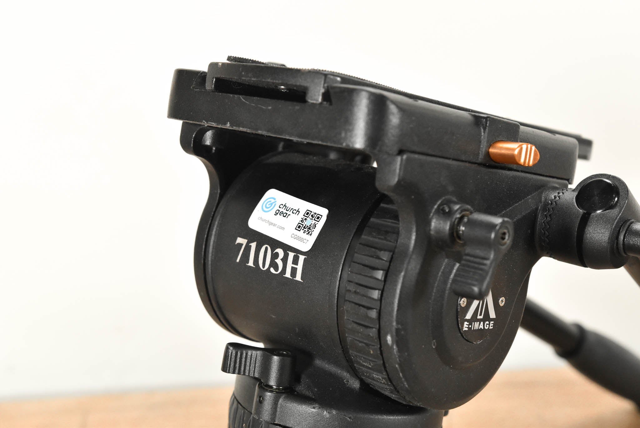 E-Image EI-7103H Heavy-Duty Fluid Video Head