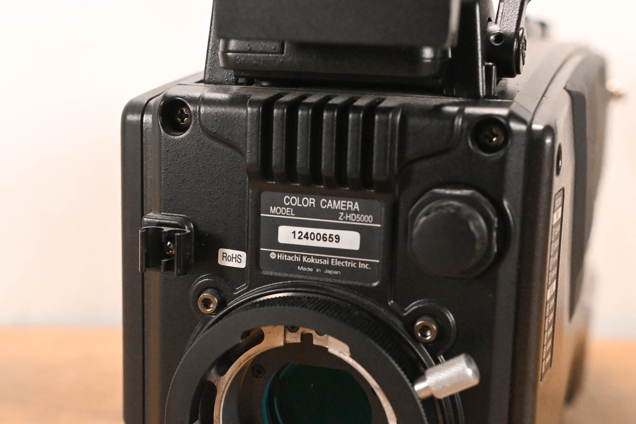 Hitachi Z-HD5000 HDTV Camera with CA-HF1000 Camera Adaptor