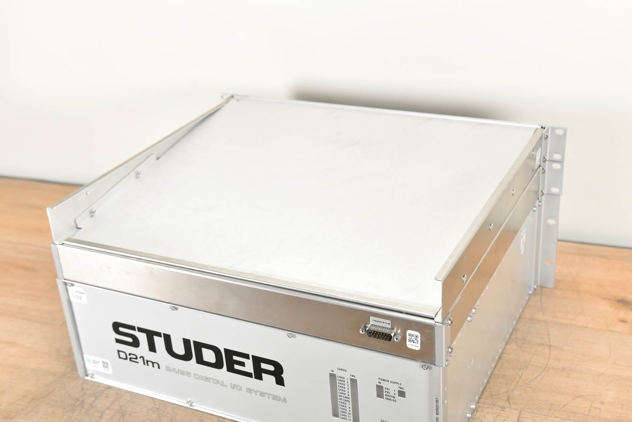 Studer D21m I/O System with Madi HD Link Card, Fan Unit, & Filter Unit