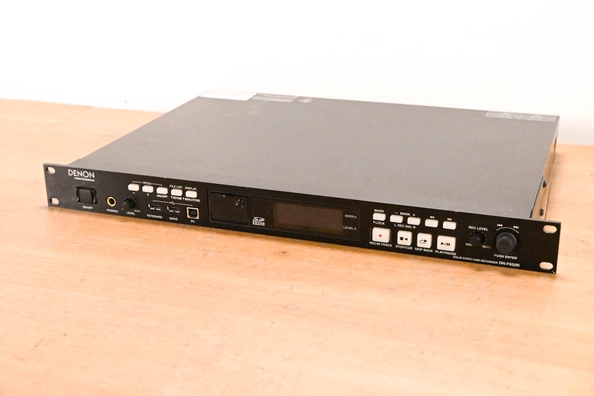 Denon DN-F650R 1RU Solid-State/USB Digital Audio Recorder