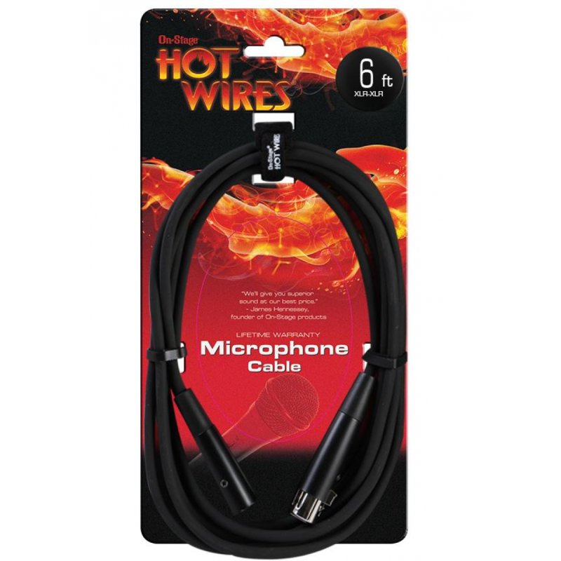 Mic Cable (6', XLR-XLR)