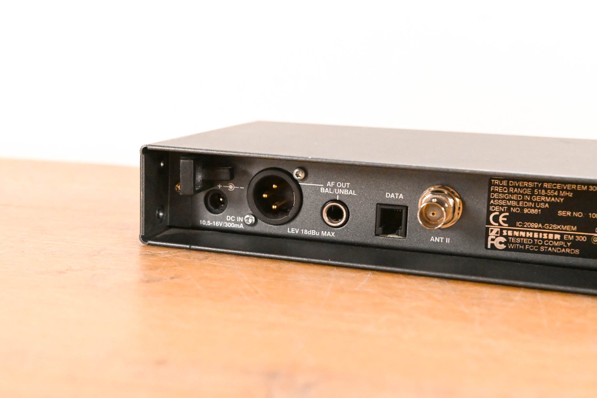 Sennheiser EM 300 G2 Wireless Receiver - 518-554 MHz (NO POWER SUPPLY)