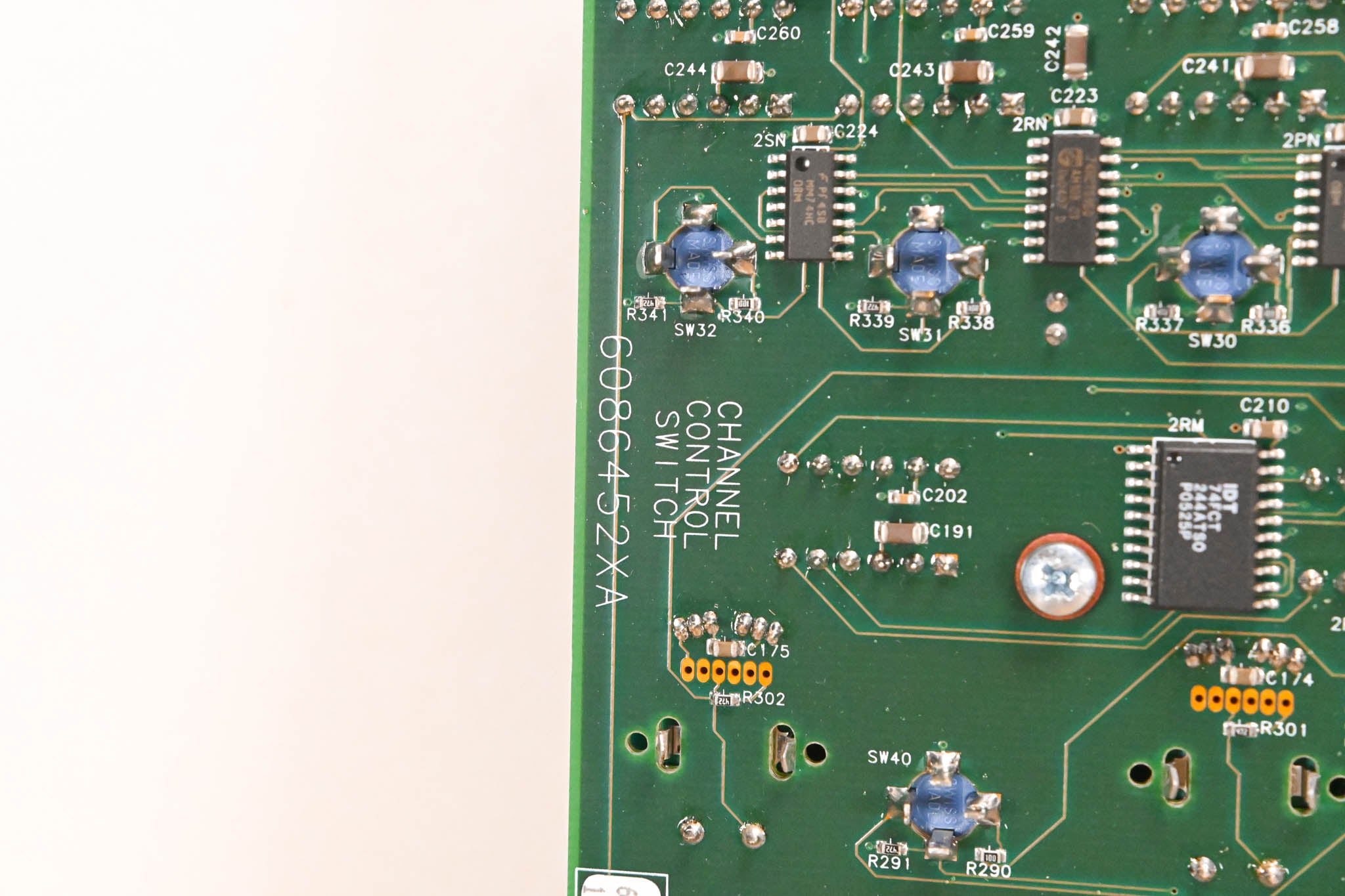 Solid State Logic C300 HD Channel Control Switch Panel
