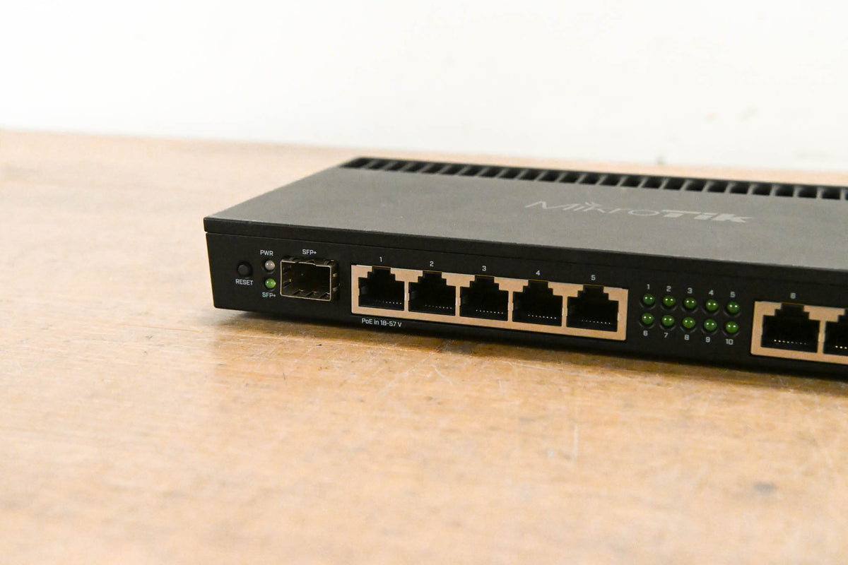 Mikrotik RB4011iGS+RM 10-Port Gigabit Router (NO POWER SUPPLY)