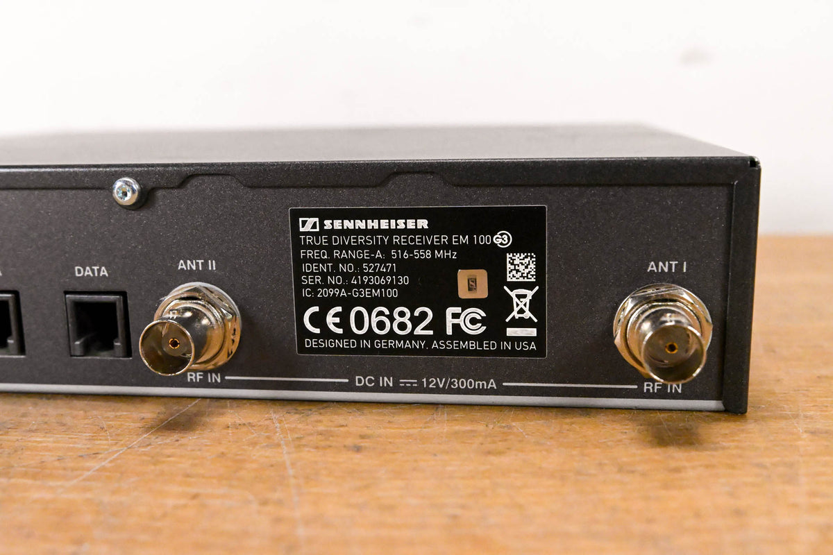 Sennheiser ew 100 G3 Handheld Wireless System A Range - NO POWER SUPPLY