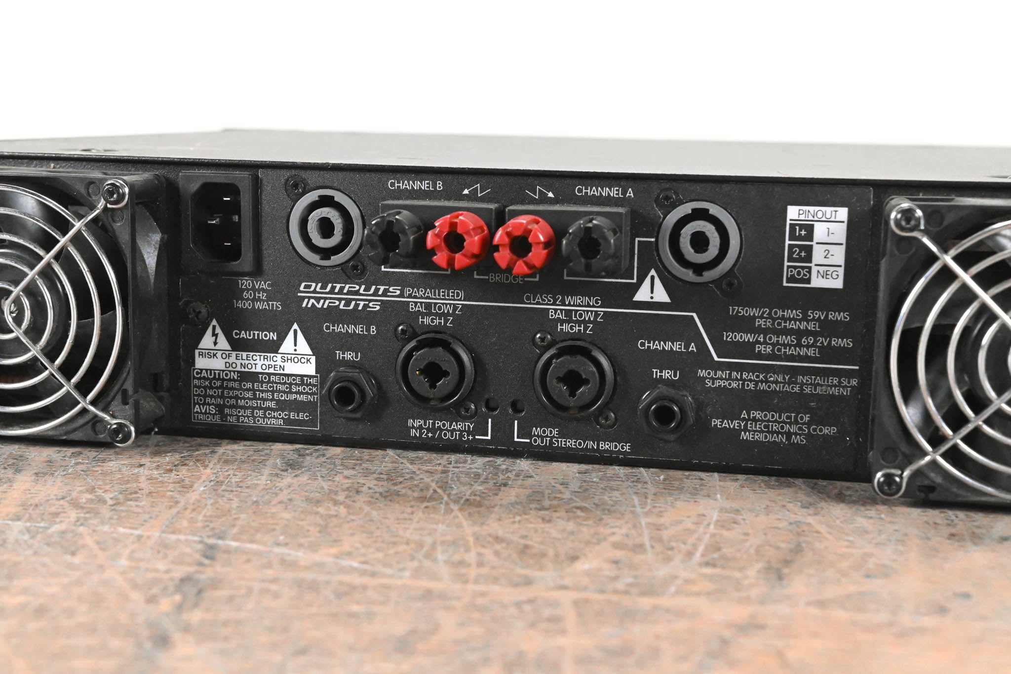 Peavey GPS 3500 2-Channel Power Amplifier