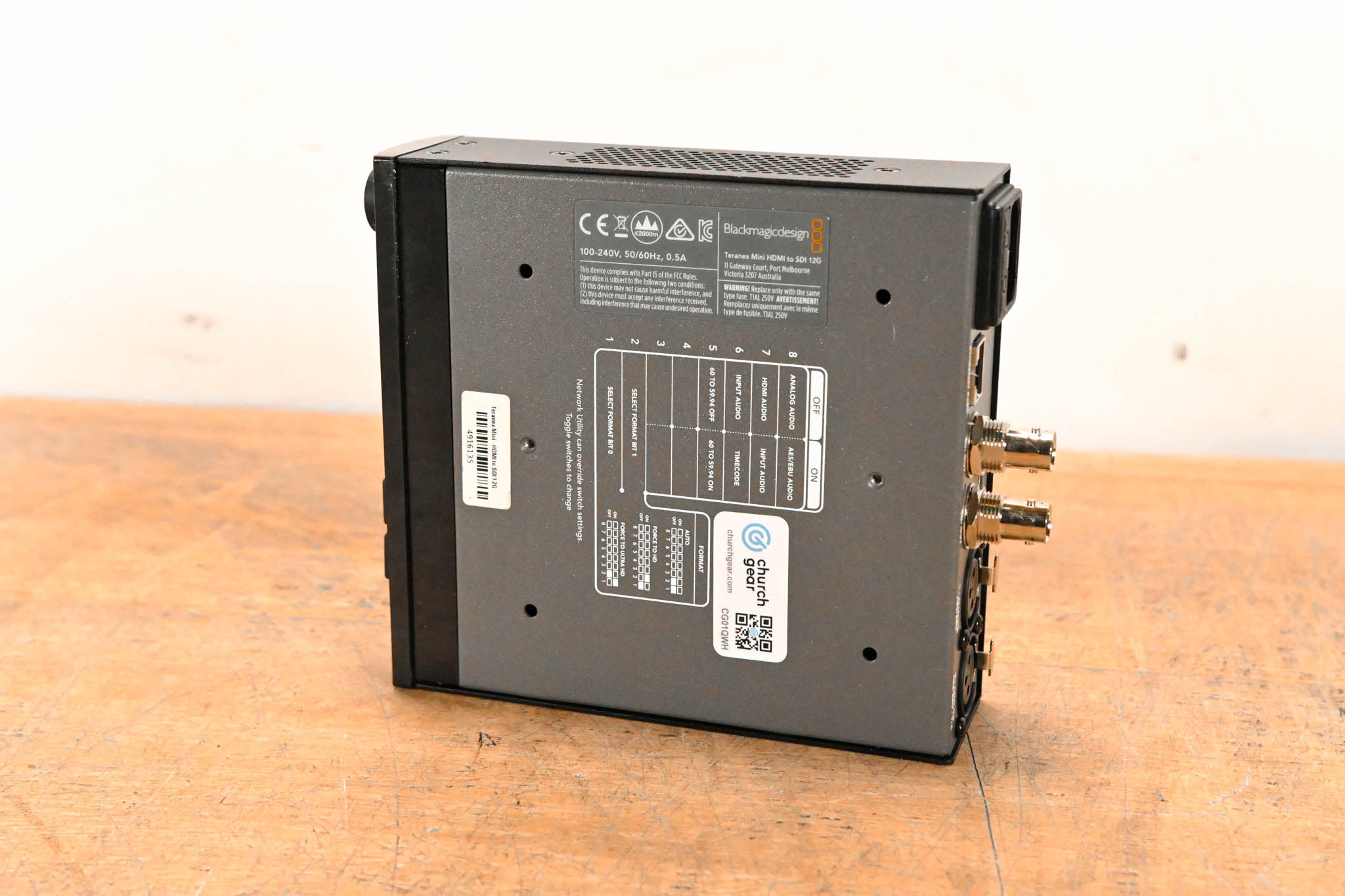 Blackmagic Design Teranex Mini HDMI to SDI 12G w/ Smart Panel