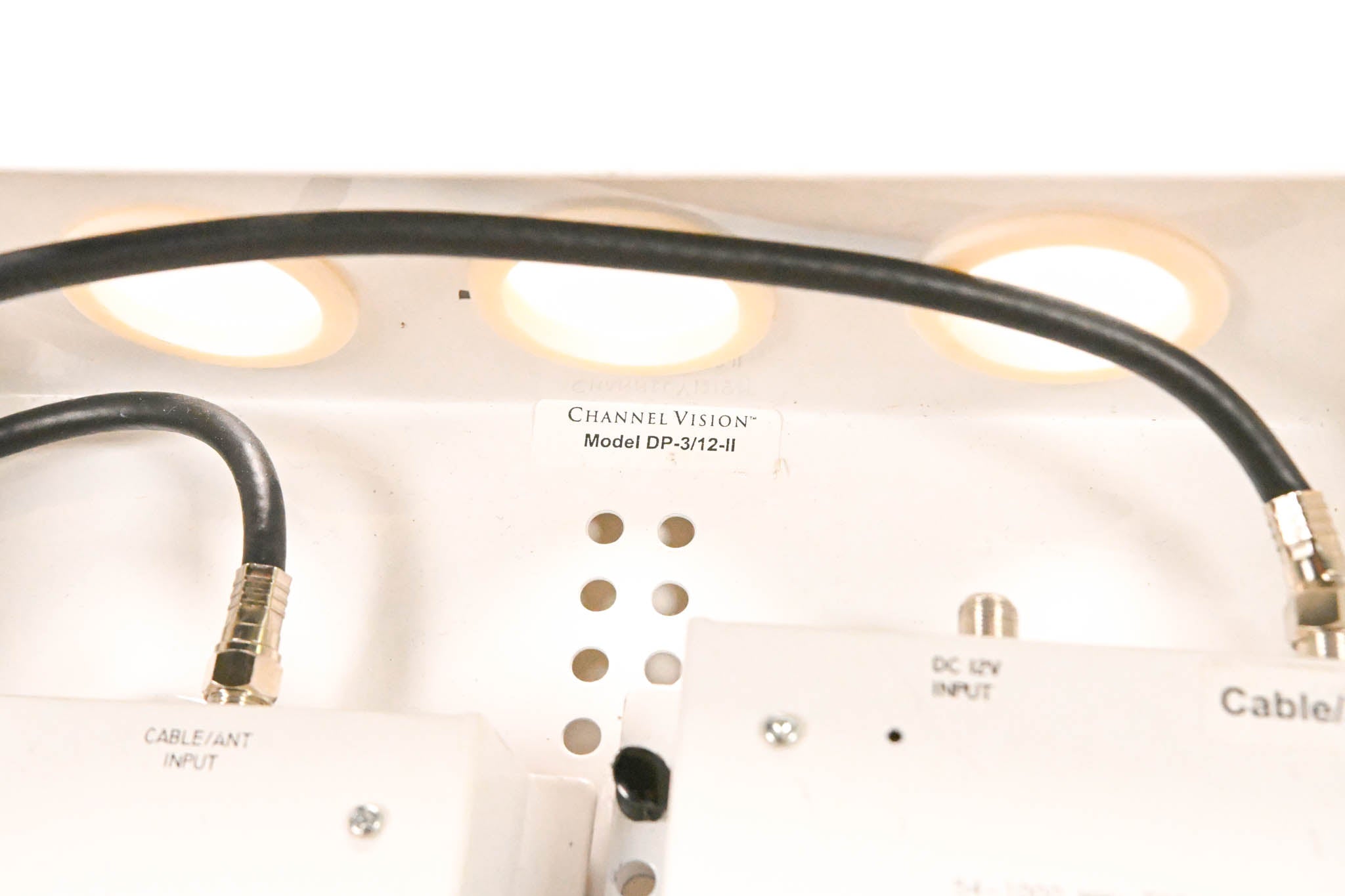 Channel Vision DP-3/12-II Amplified RF Coax Distribution Panel
