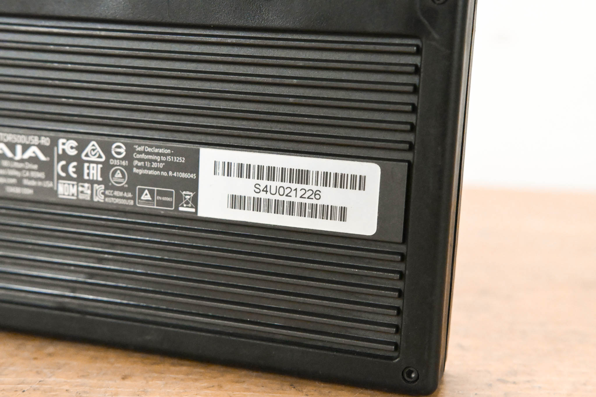 AJA KISTOR500USB-R0 500GB KiStor Hard Disk Drive for Ki Pro