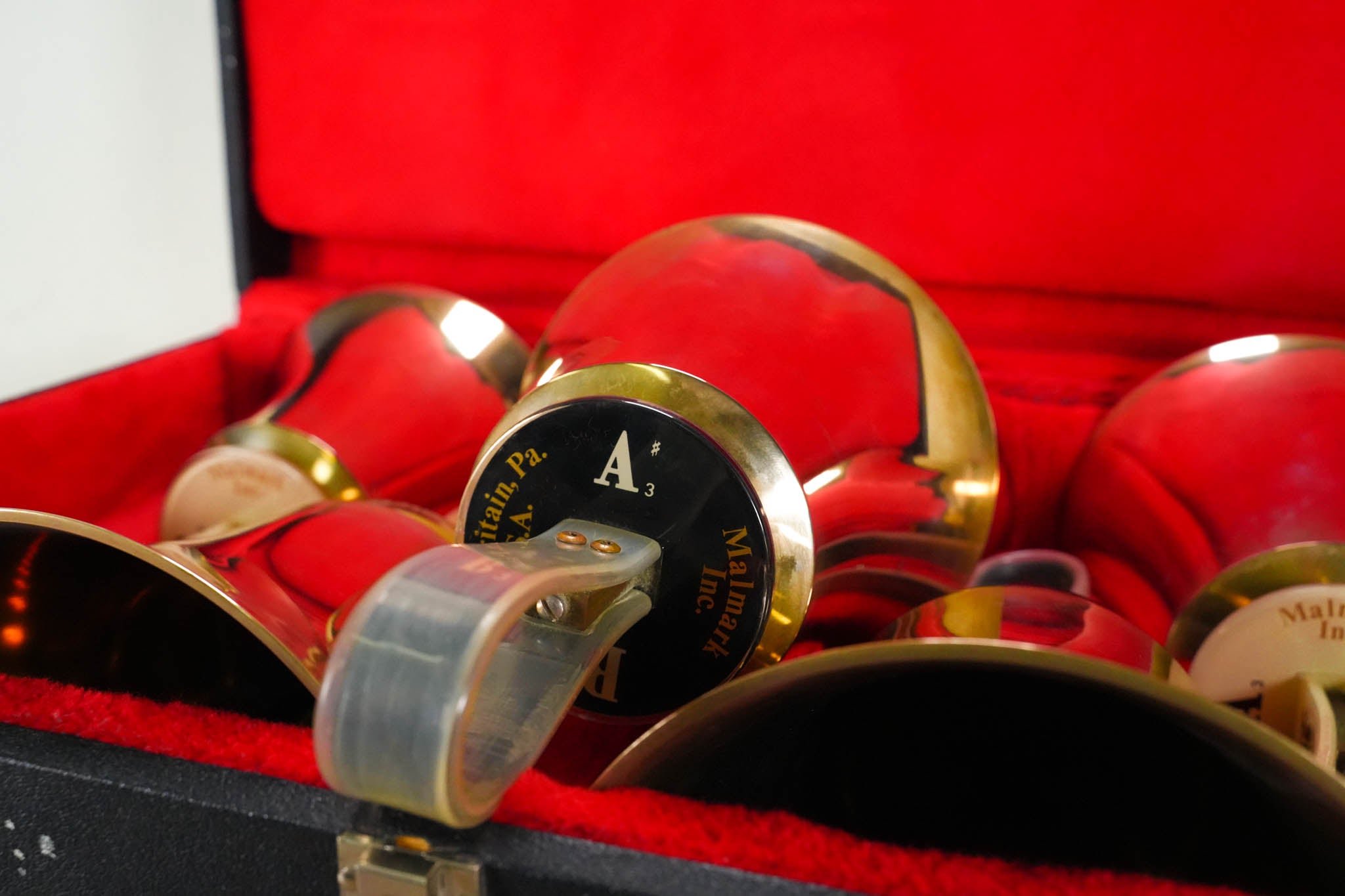 Malmark Case 5 Handbells (G3-B3)