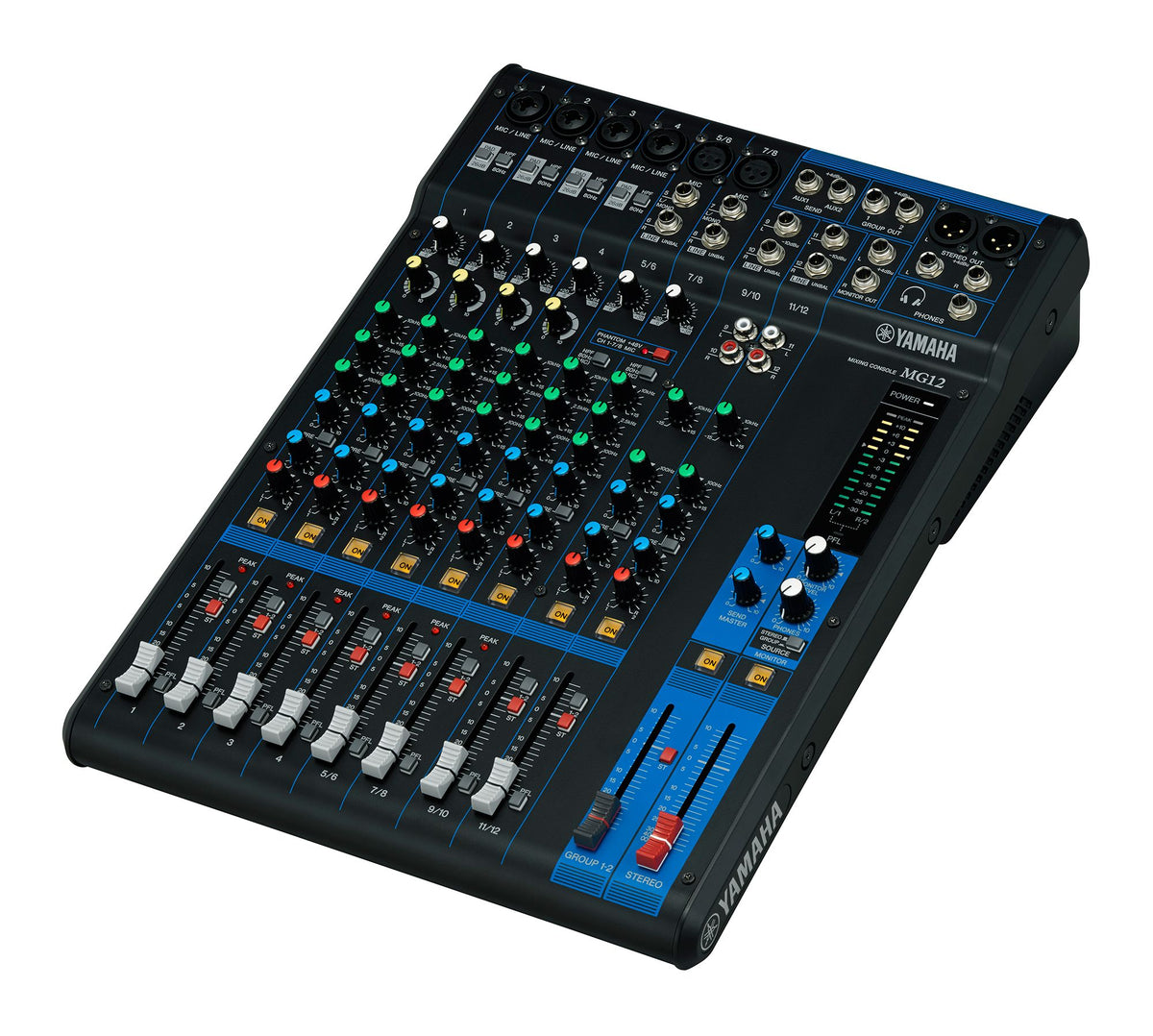 12-Input 4-Bus Mixer
