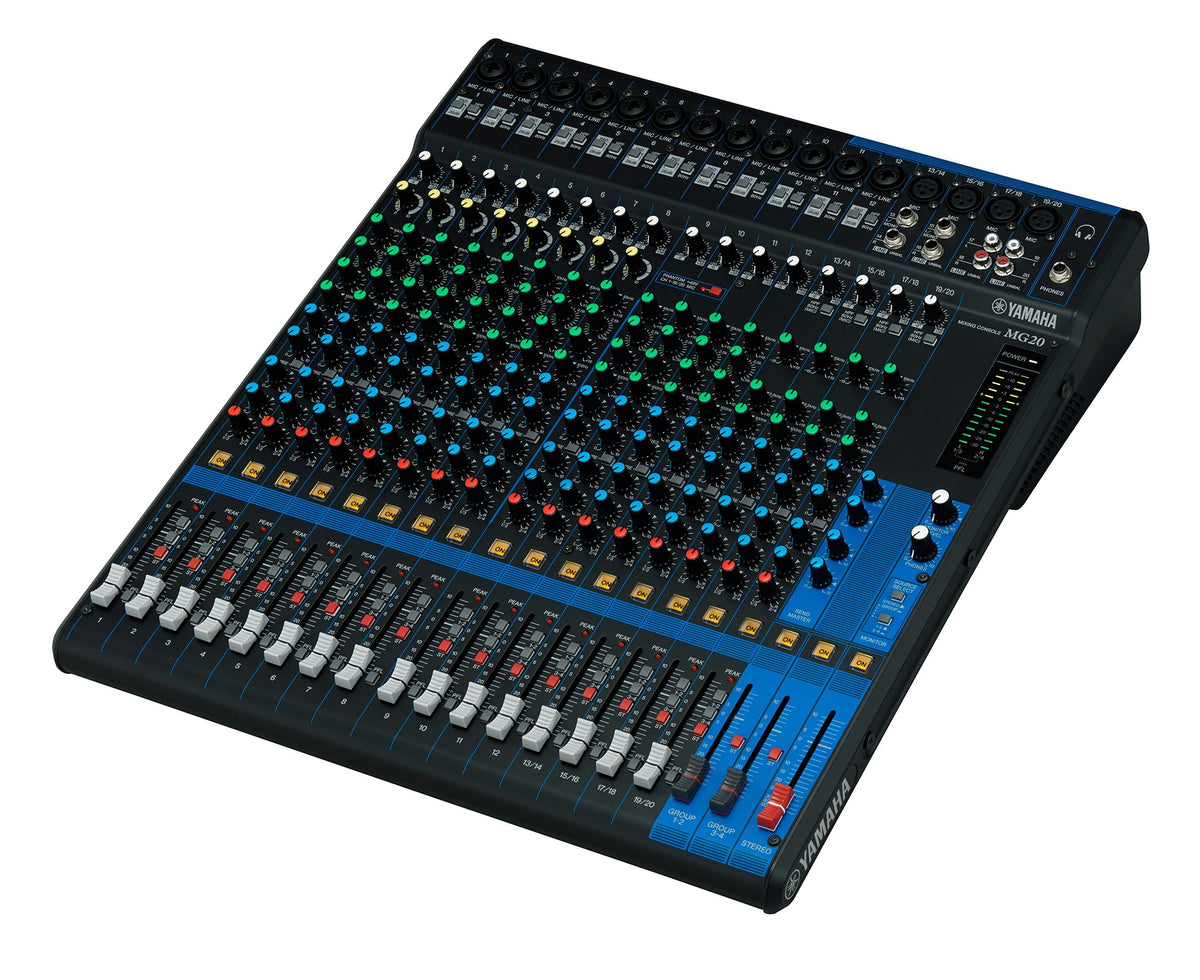 20-Input 6-Bus Mixer 12RU