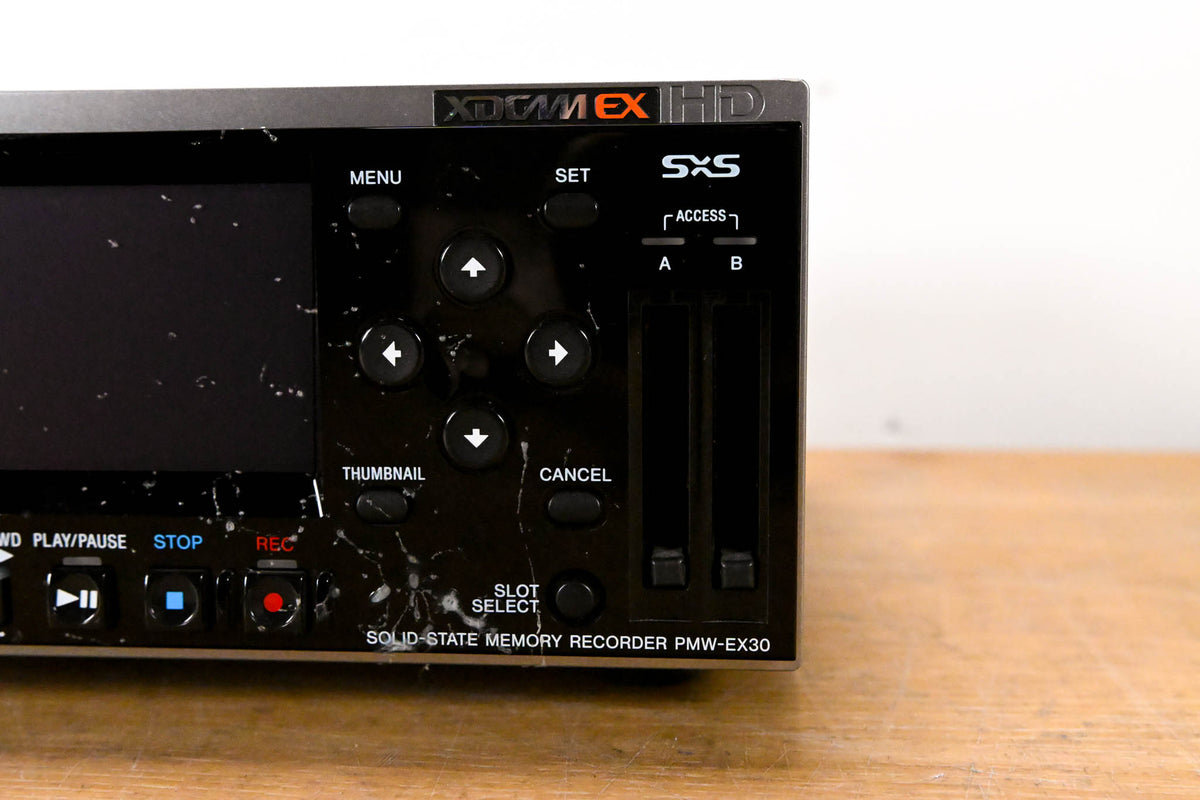 Sony PMW-EX30 XDCAM EX Recording Deck (NO POWER SUPPLY)