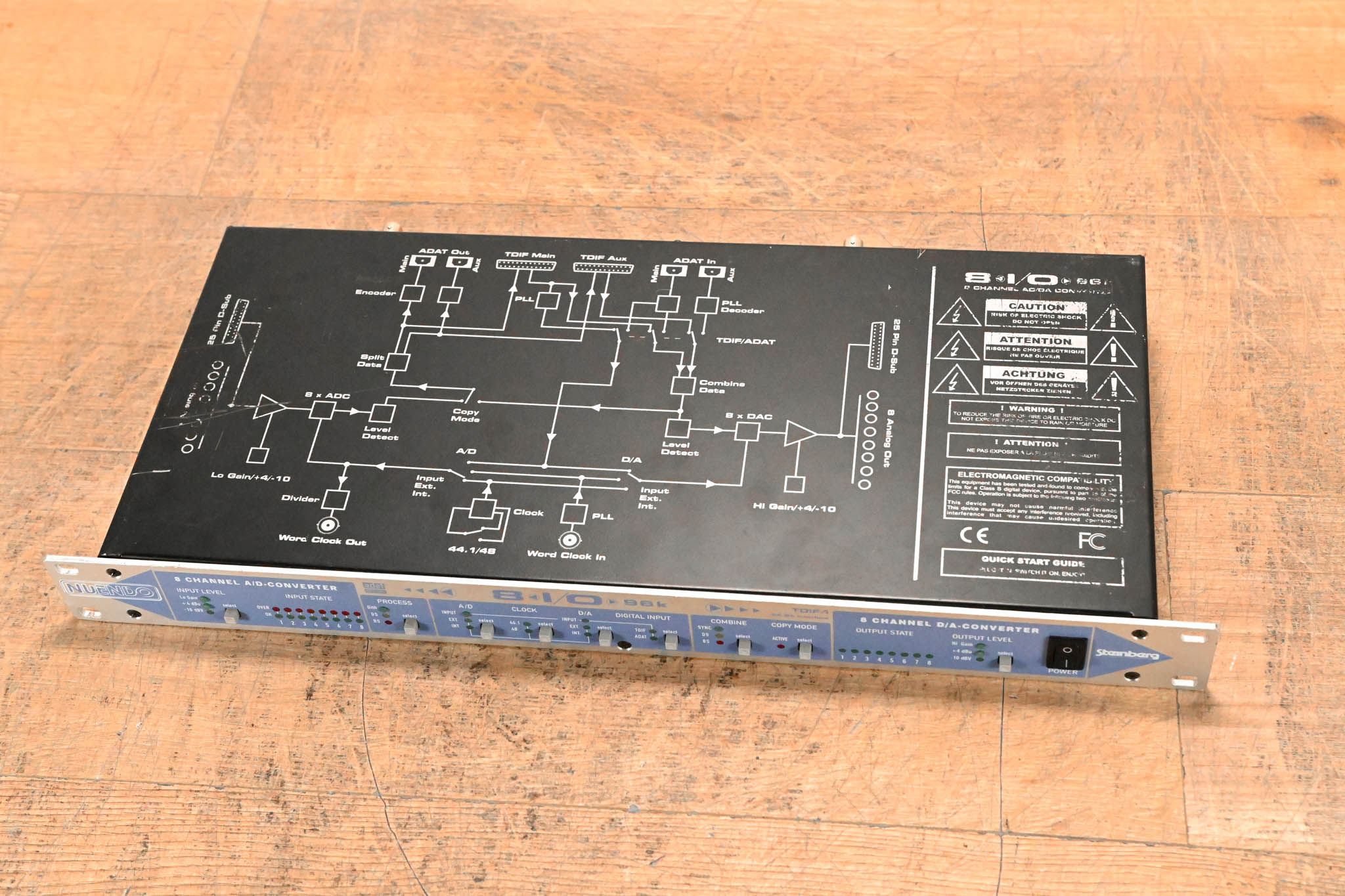 Steinberg Nuendo 8 I/O 96k 8-Channel D/A Converter