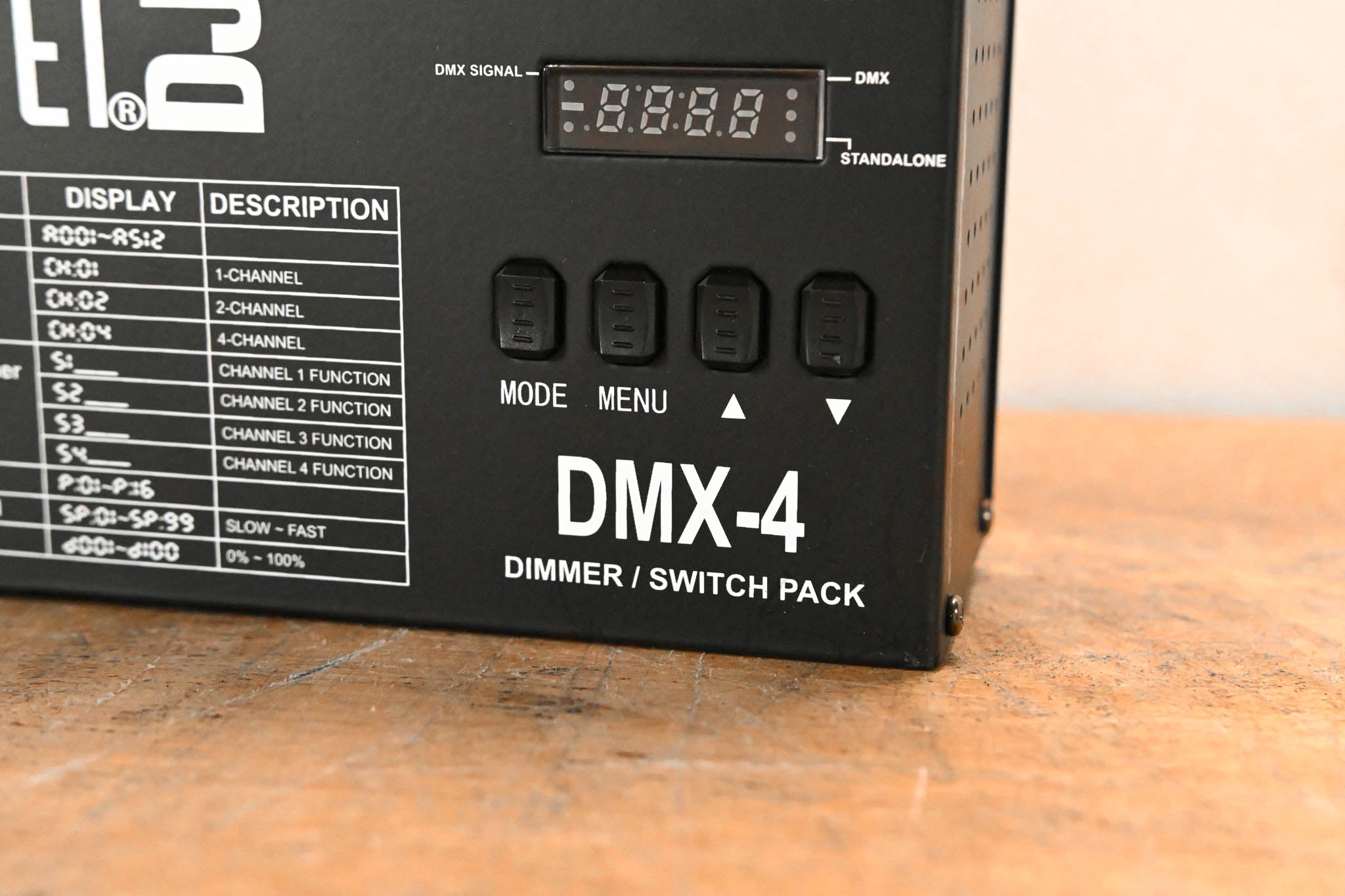 Chauvet DMX-4 4-Channel DMX Dimmer/Relay Pack