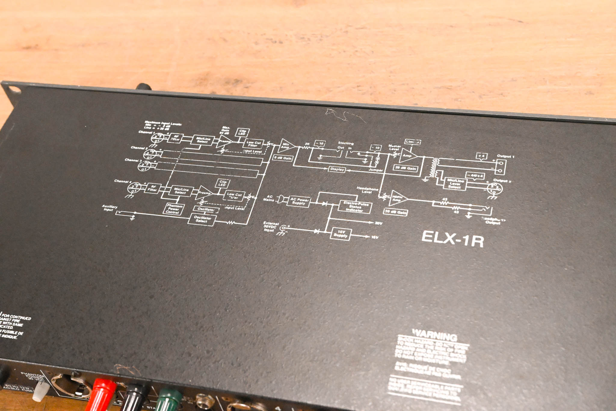 Electro-Voice (EV) EXL-1R Rack-Mount Mic/Line Mixer