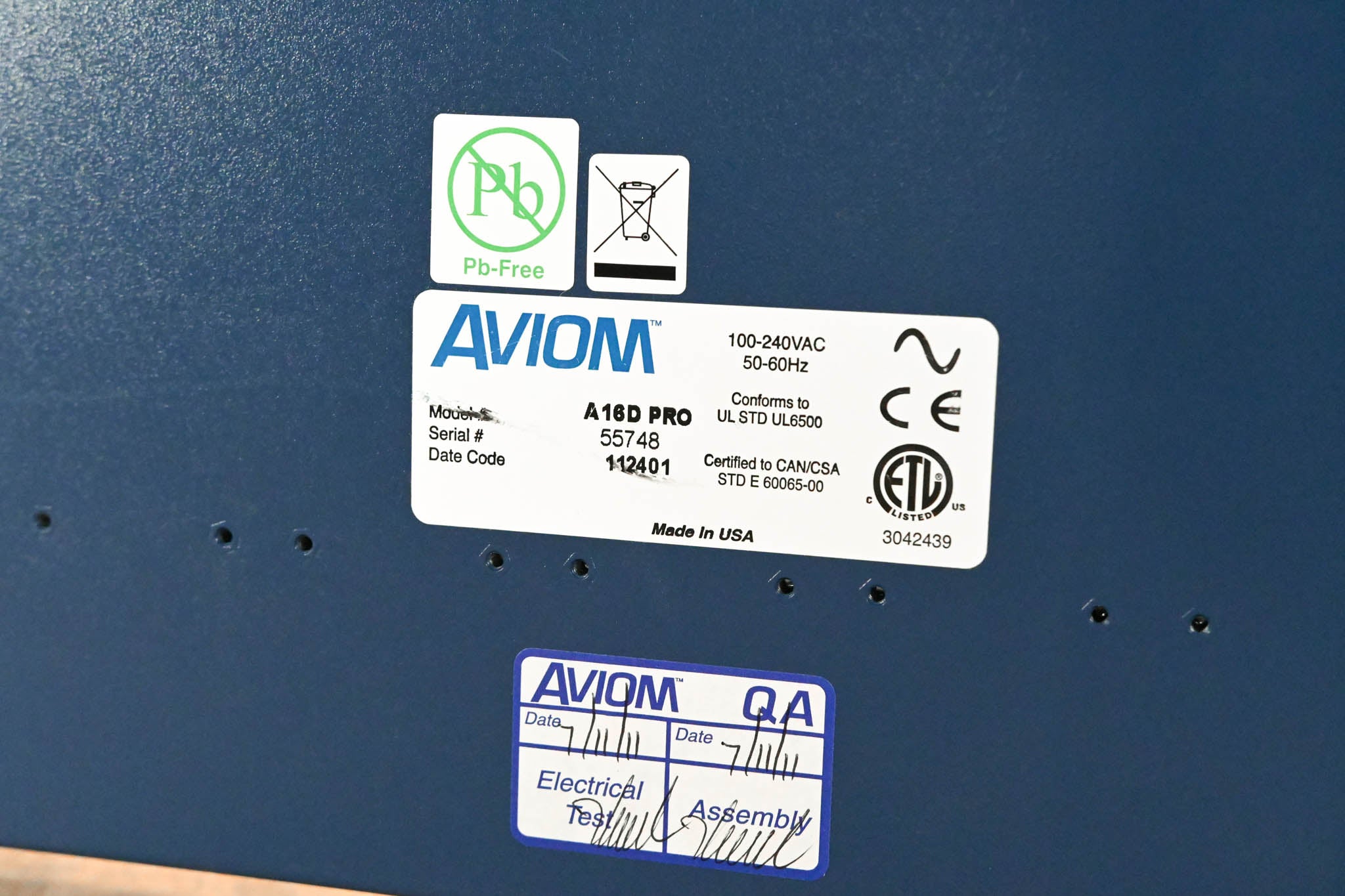 Aviom A-16D Pro A-Net Distributor