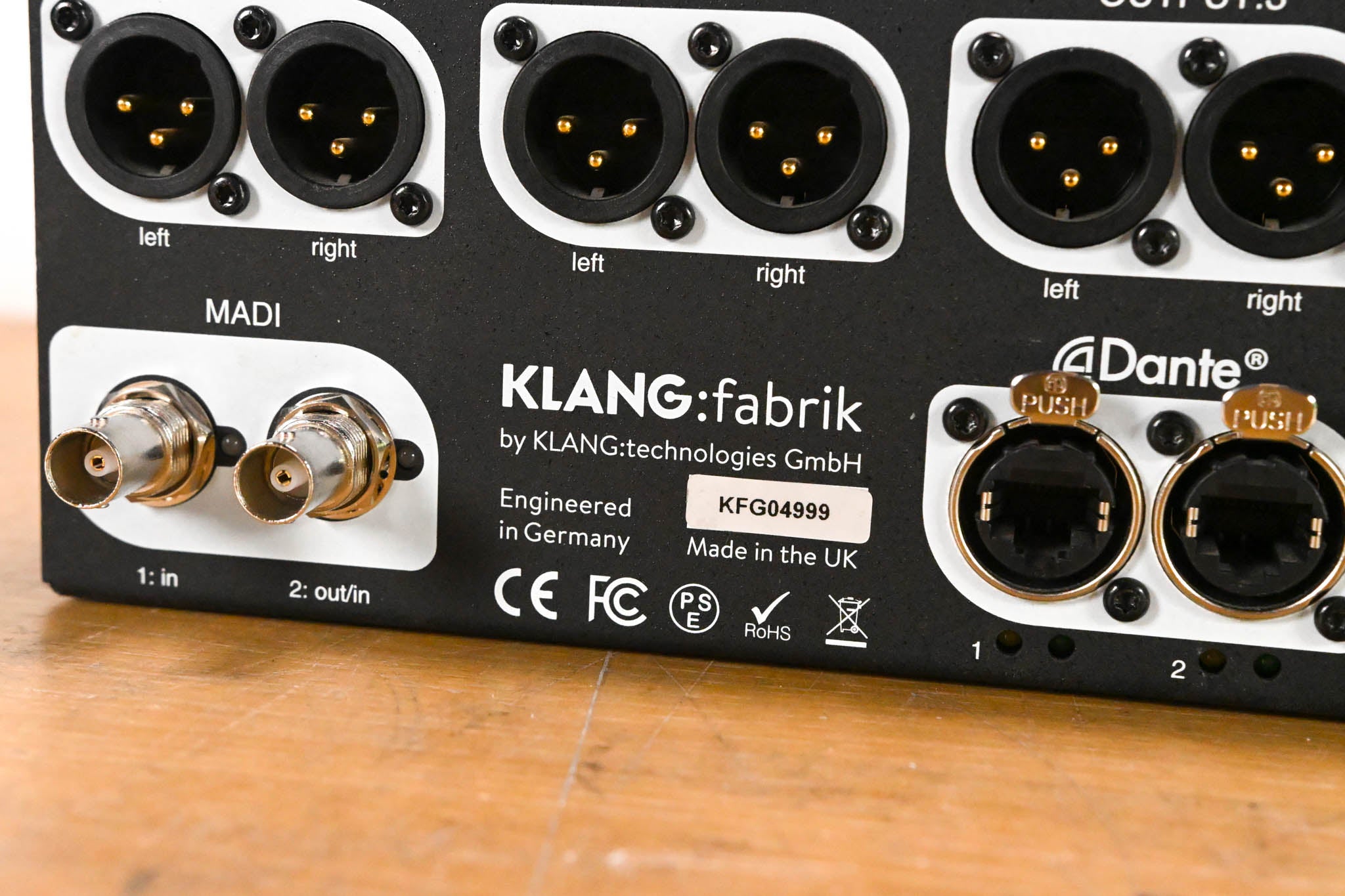 Klang Fabrik 3D In-Ear Monitoring Solution - Dante