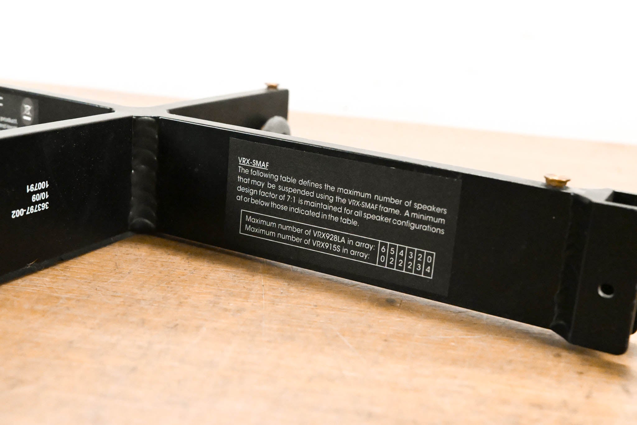 JBL VRX-SMAF Small Array Frame for VRX928LA and VRX915S