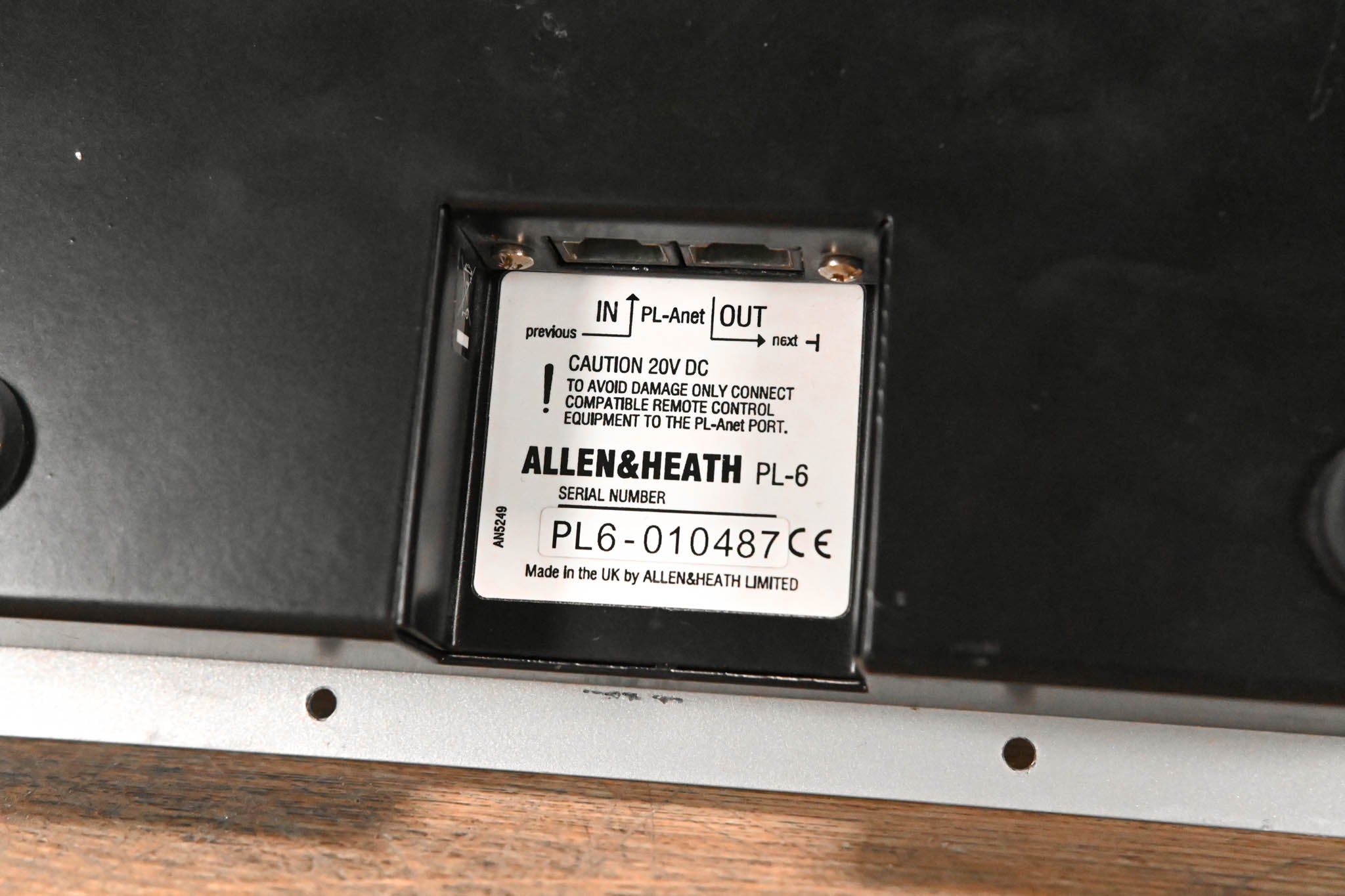 Allen & Heath PL-6 Remote Mix Controller