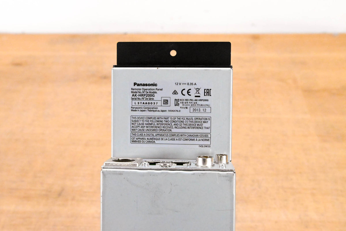 Panasonic AK-HRP200G Remote Operation Panel