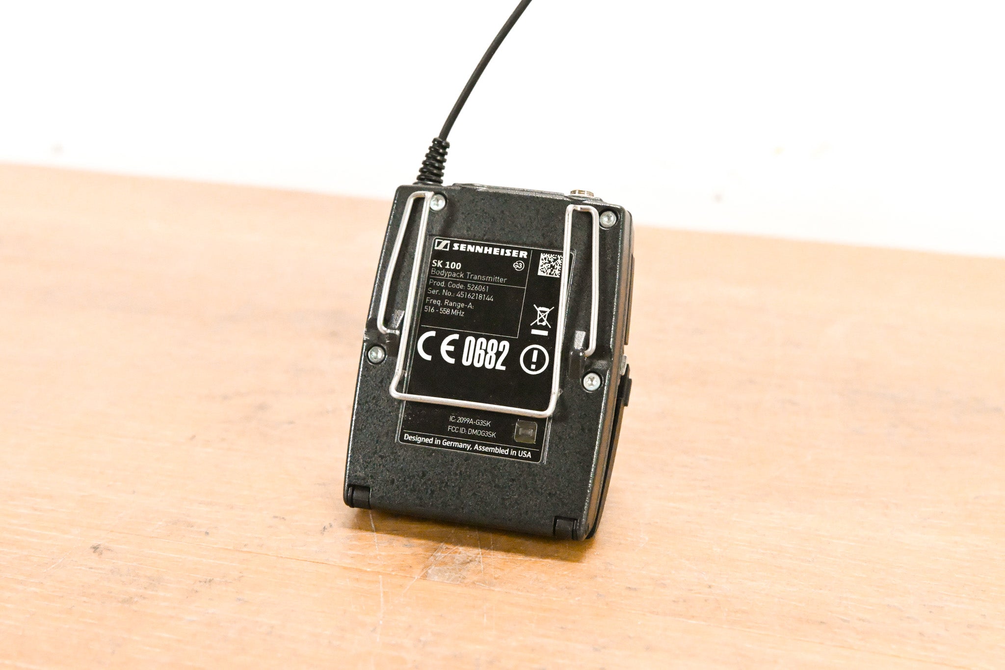 Sennheiser SK 100 G3 Wireless Bodypack Transmitter A Range: 516-558 MHz