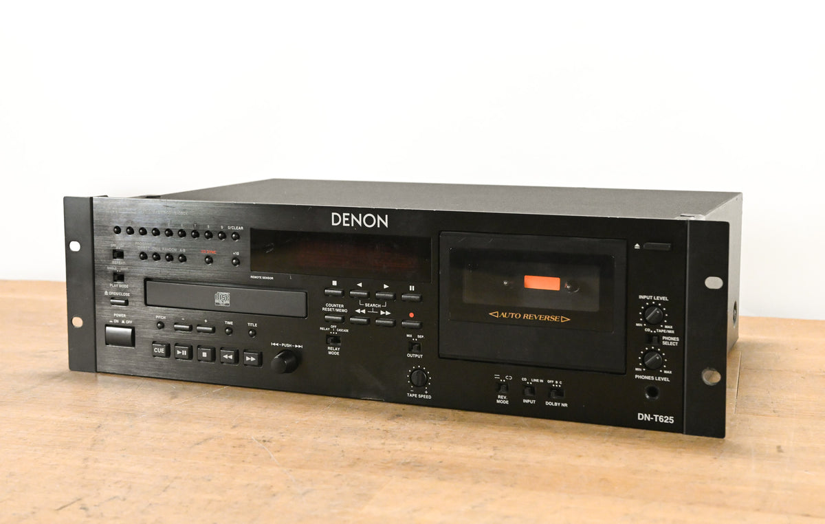 Denon DN-T625 CD and Cassette Combination Deck