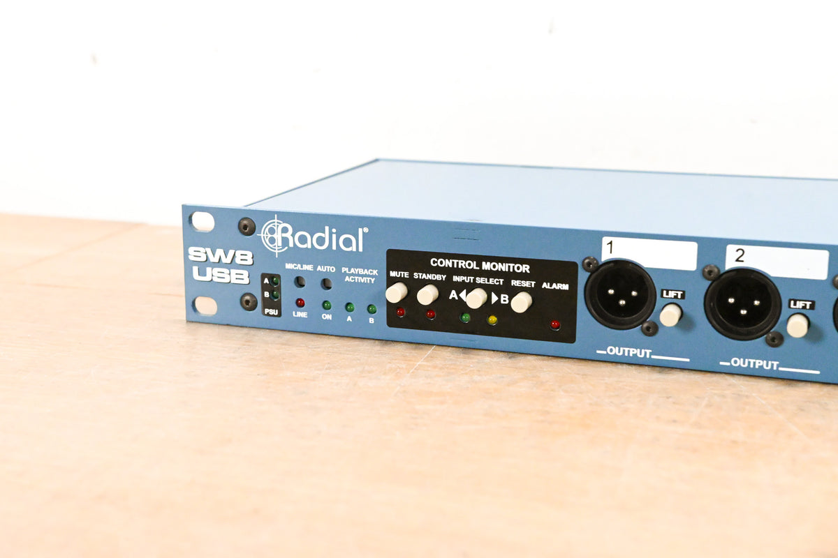 Radial Engineering SW8-USB Dual-USB Auto-Switcher & Interface (NO PSU)