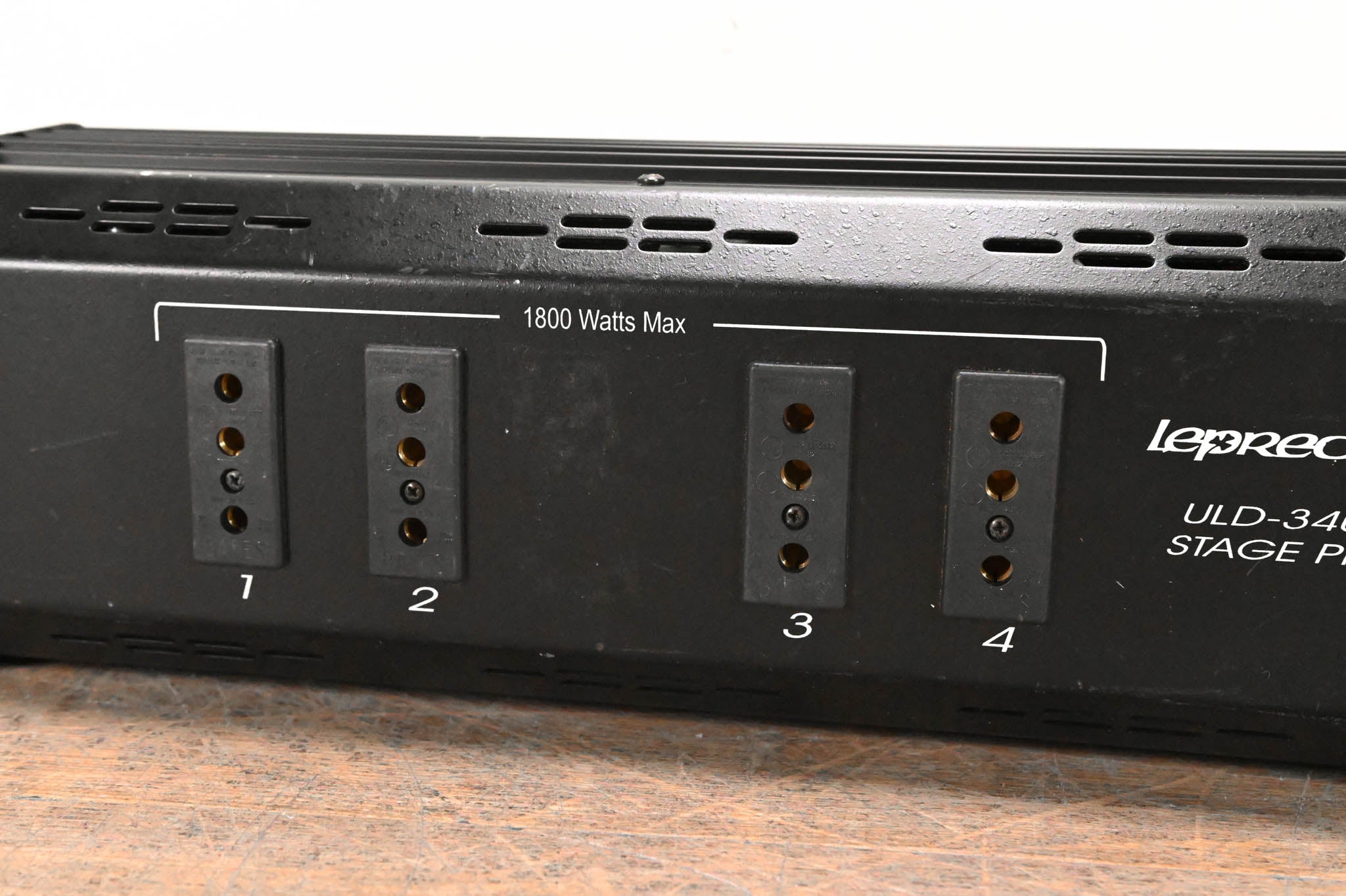 Leprecon ULD-340 4-Channel 15A Tree Mount Dimmer with Stage Pin Output