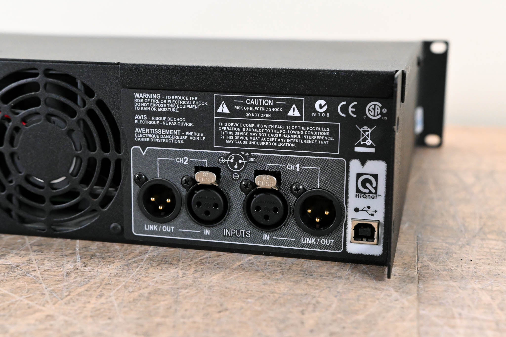 Crown XTi 1000 Stereo Power Amplifier with DSP