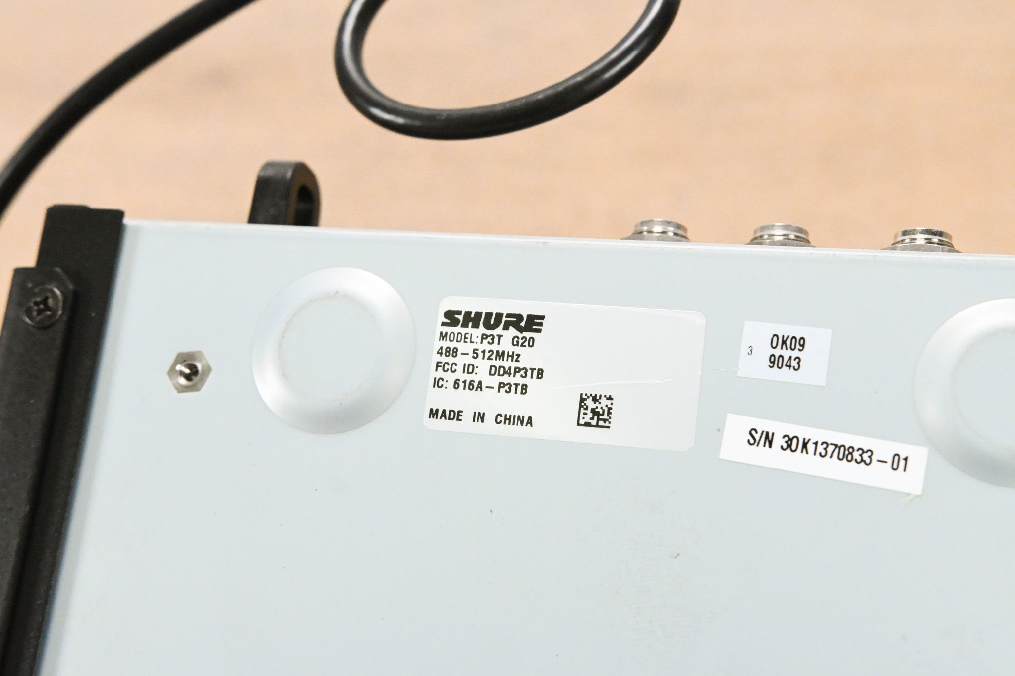 Shure P3T-G20 PSM 300 Wireless Transmitter - G20 Band (NO POWER SUPPLY)