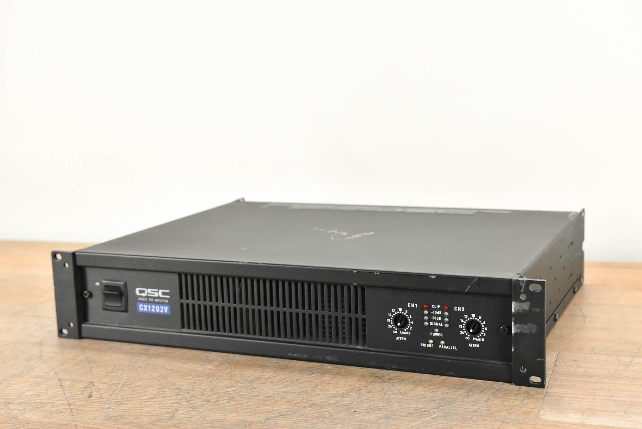 QSC CX1202V 1200W 70V 2-Channel Power Amplifier