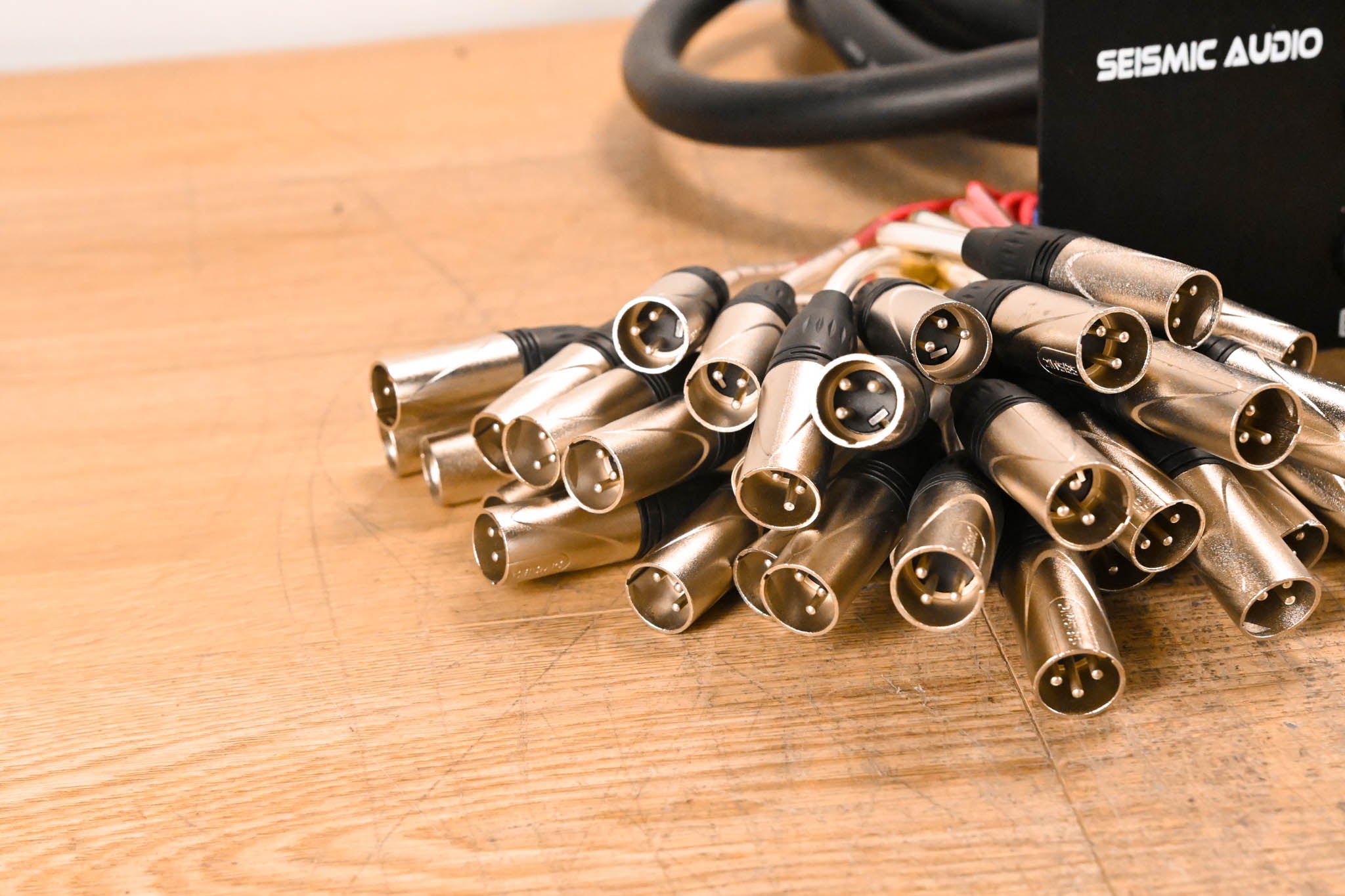 Seismic Audio SARMSS-32x1515 - 32-CH XLR TRS Combo Splitter Snake Cable
