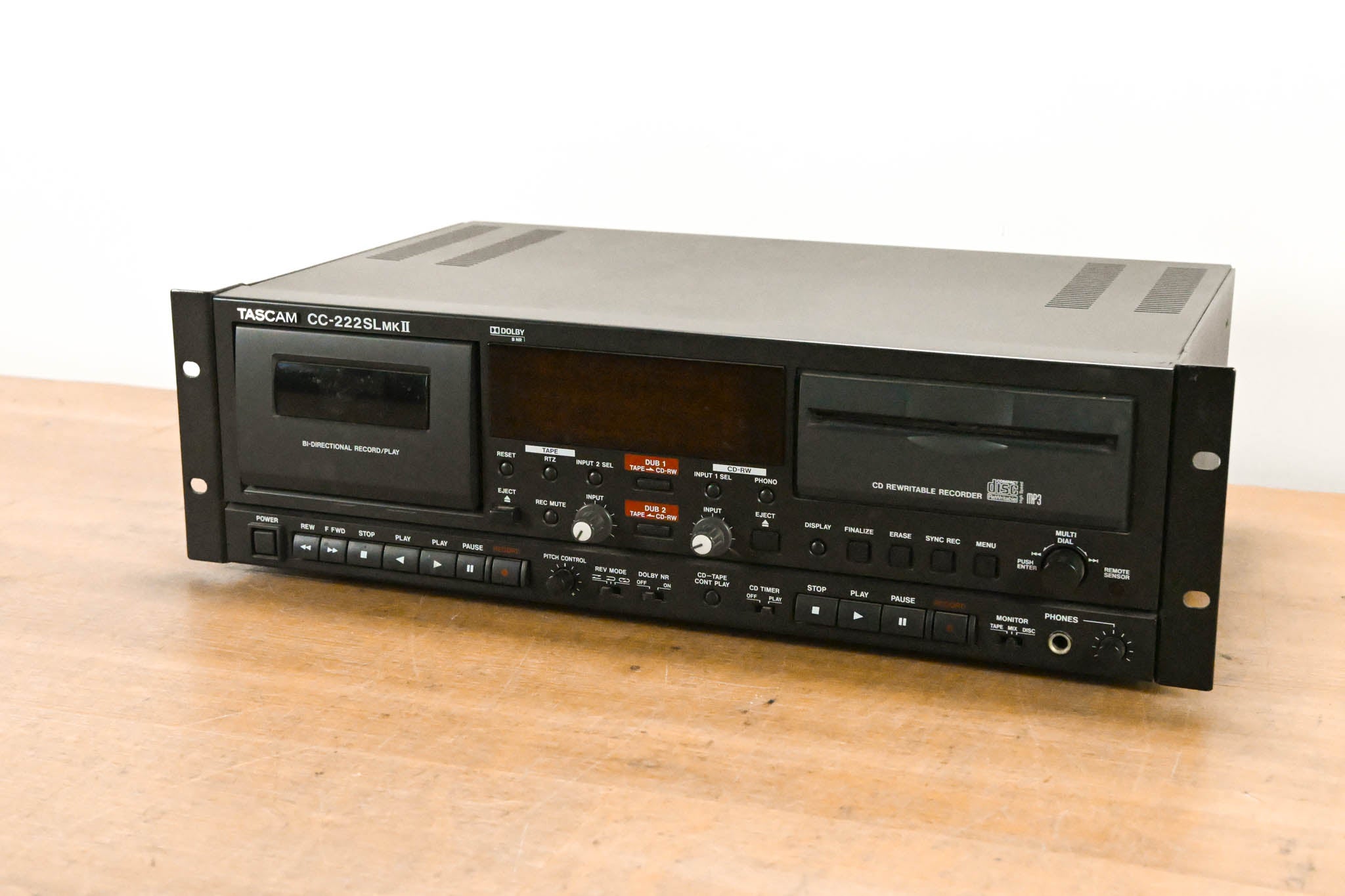 TASCAM CC-222SLMKII CD Recorder / Cassette Combination Deck