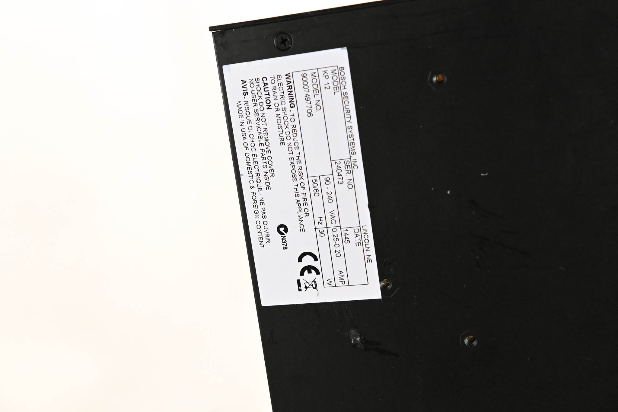 RTS KP-12 12-Position Keypanel
