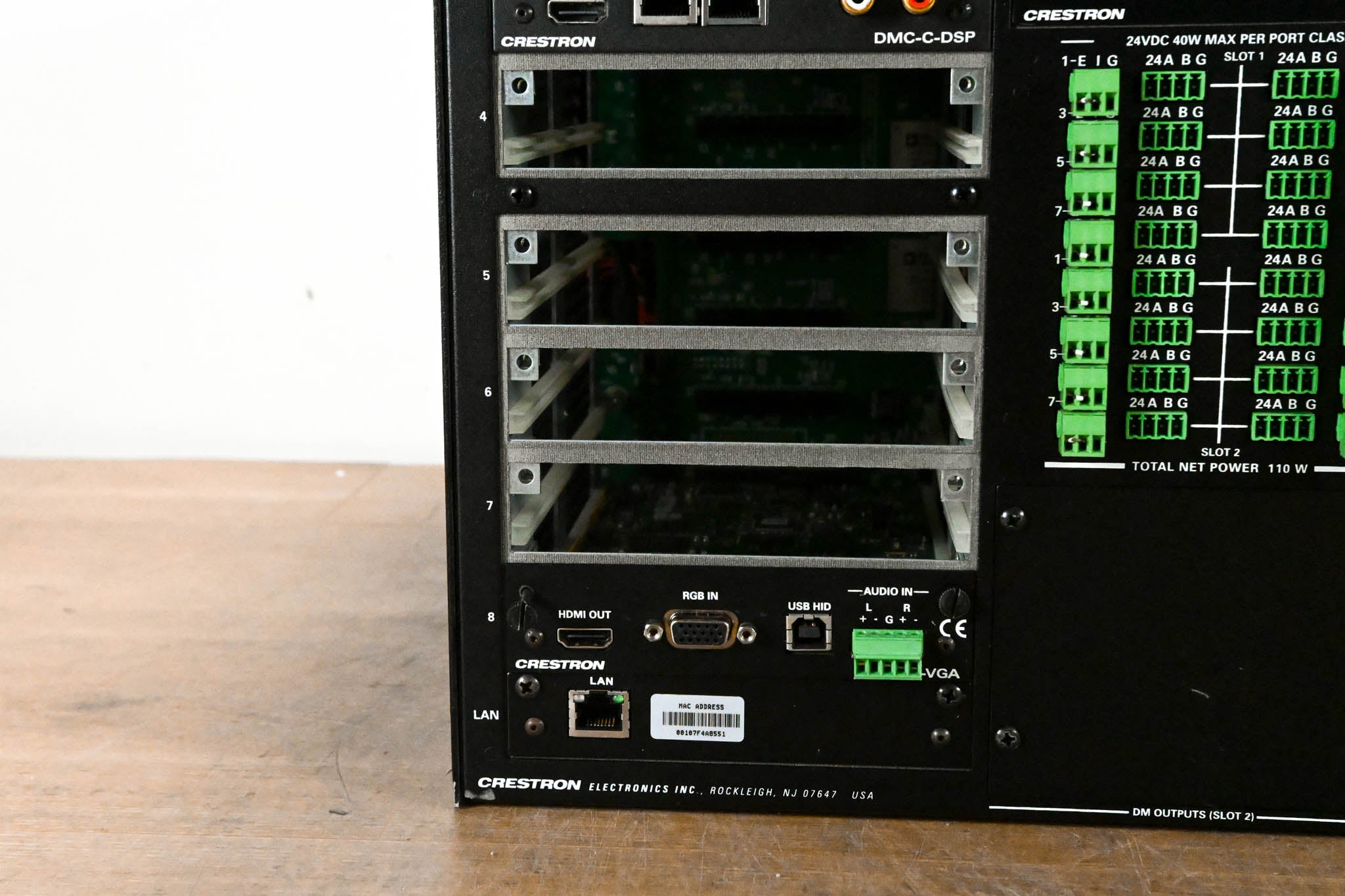 Crestron DM-MD16X16 16x16 DigitalMedia Switcher