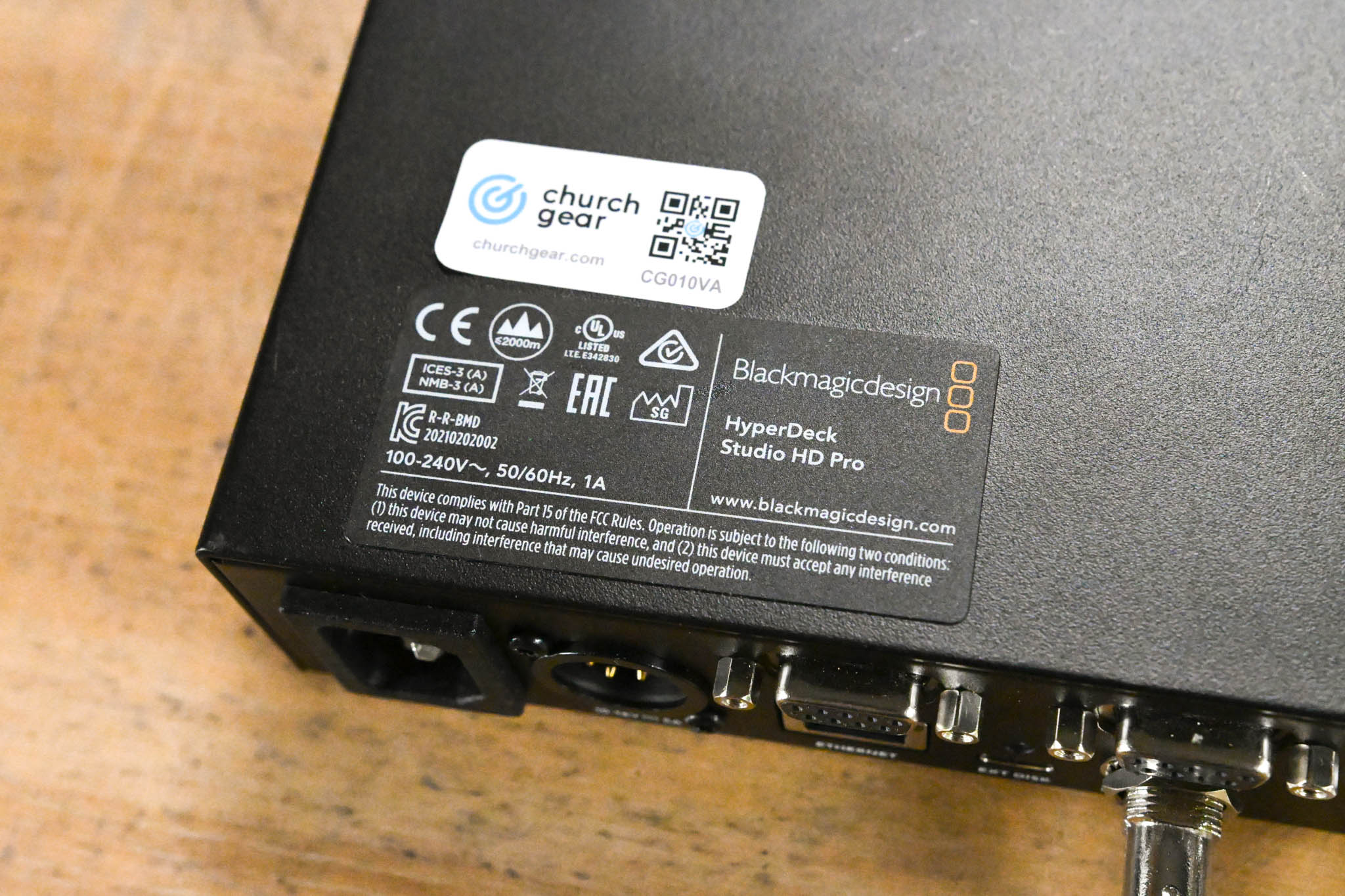 Blackmagic Design HyperDeck Studio HD Pro