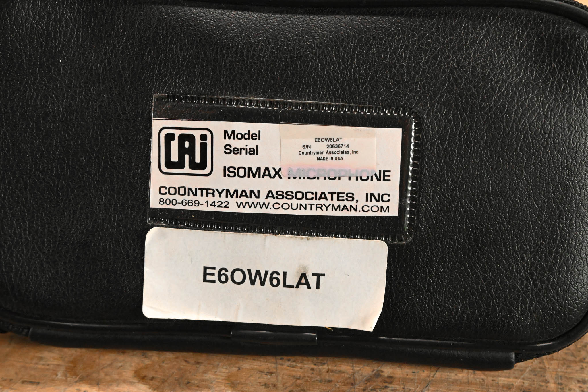 Countryman E6OW6LAT E6 Omnidirectional Earset Microphone