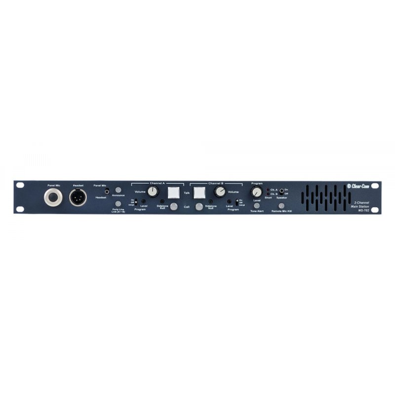 2-Channel Headset/Speaker Main Station