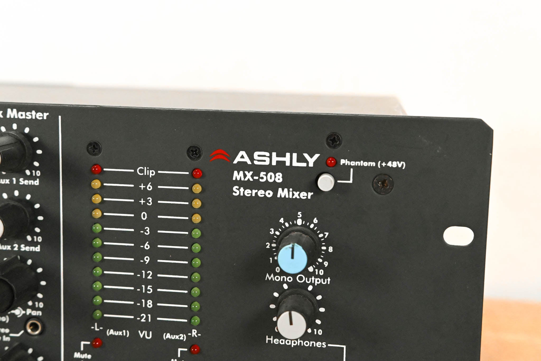 Ashly MX-508 8-Input Stereo Rack-Mountable Mic/Line Mixer