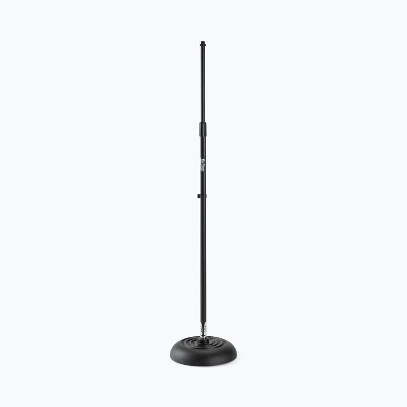 Quarter-Turn Round-Base Mic Stand