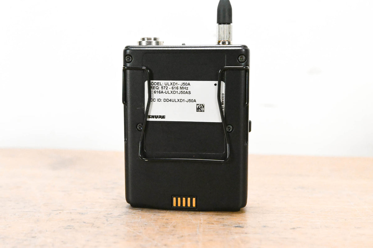 Shure ULXD1 Digital Bodypack Transmitter - J50A Band: 572-616 MHz