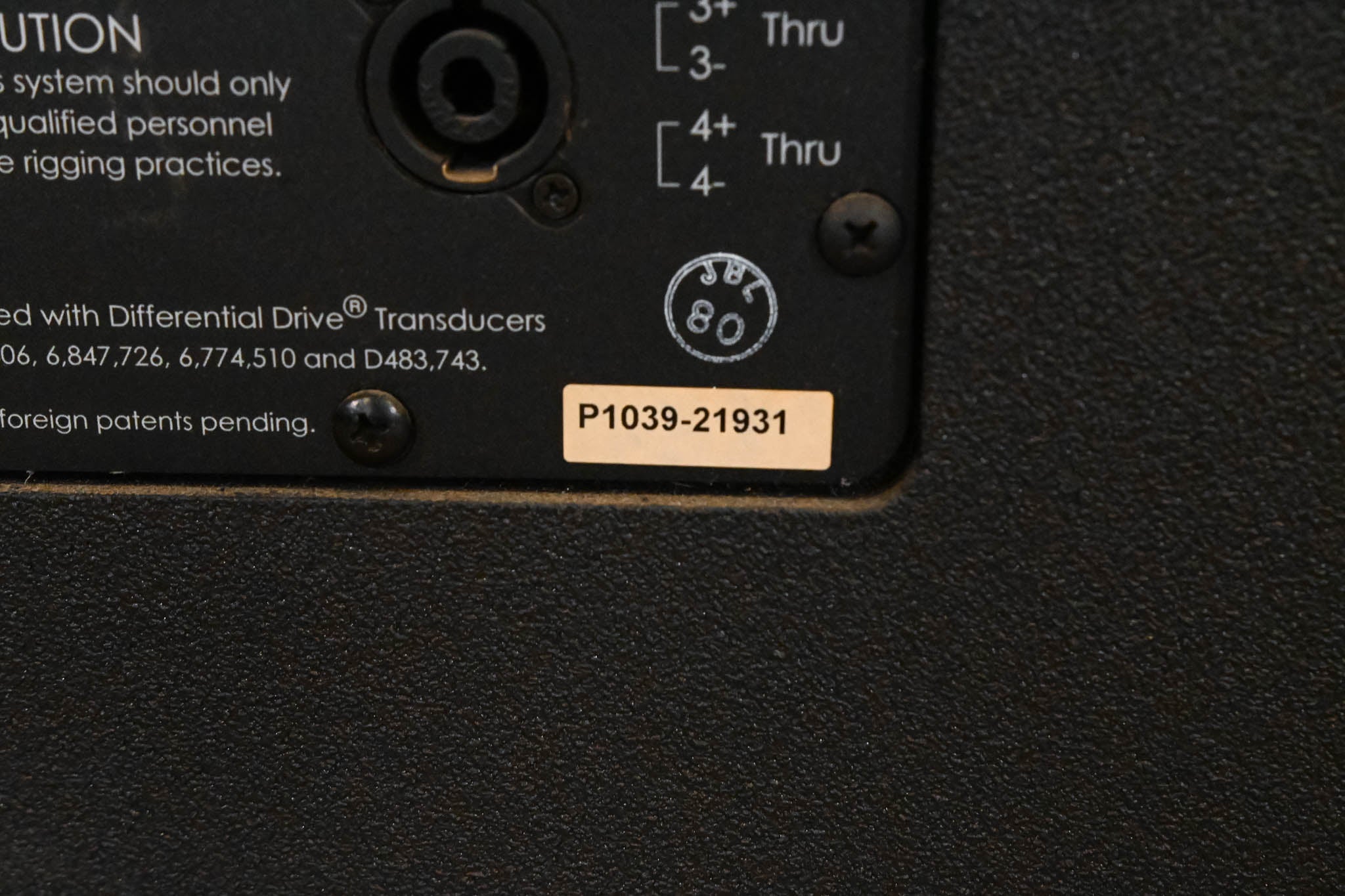 JBL VT4883 Subcompact Dual 12" Cardioid-Arrayable Subwoofer