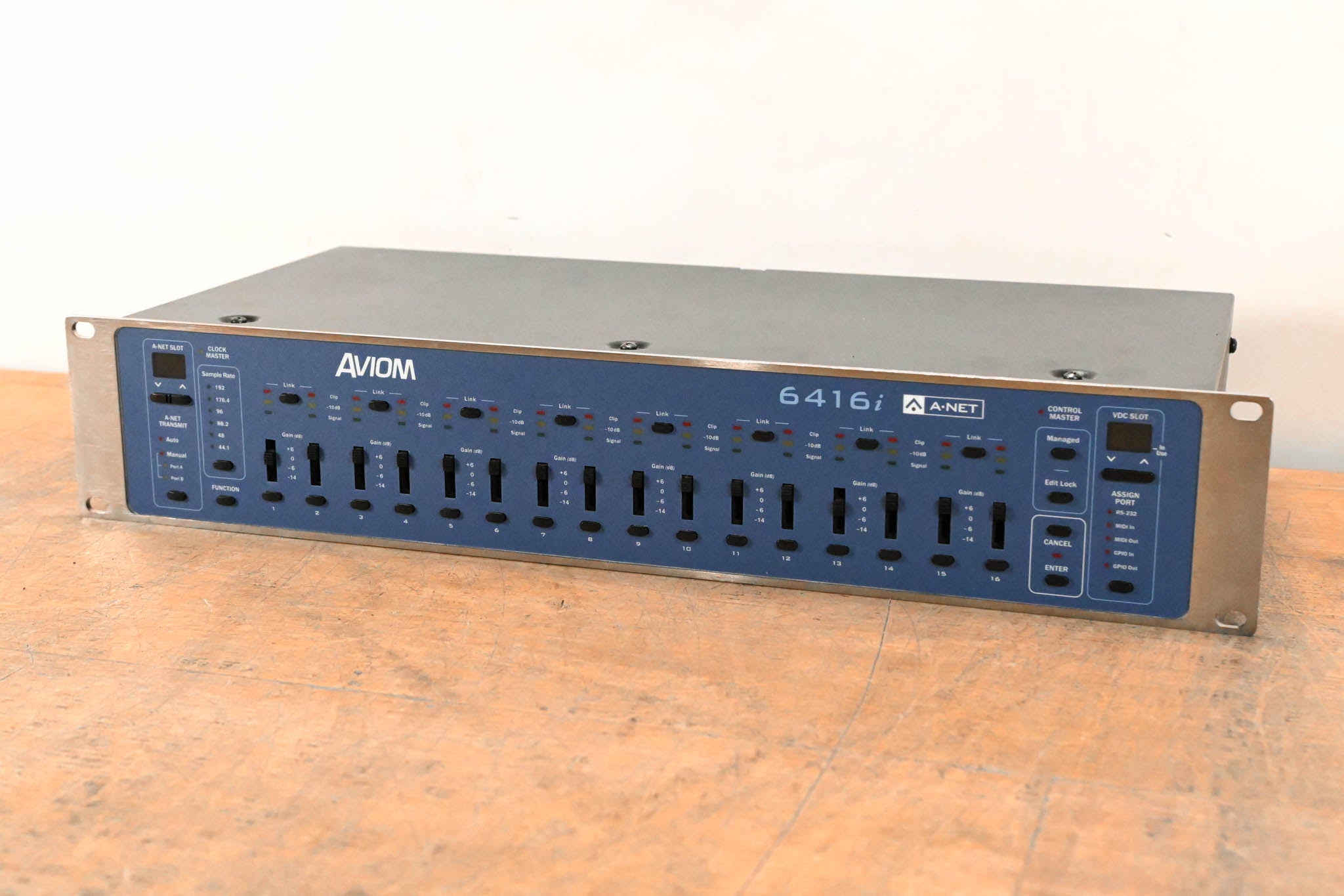 Aviom 6416i Line-Level Input Module