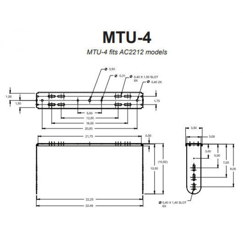 JBL MTU-4