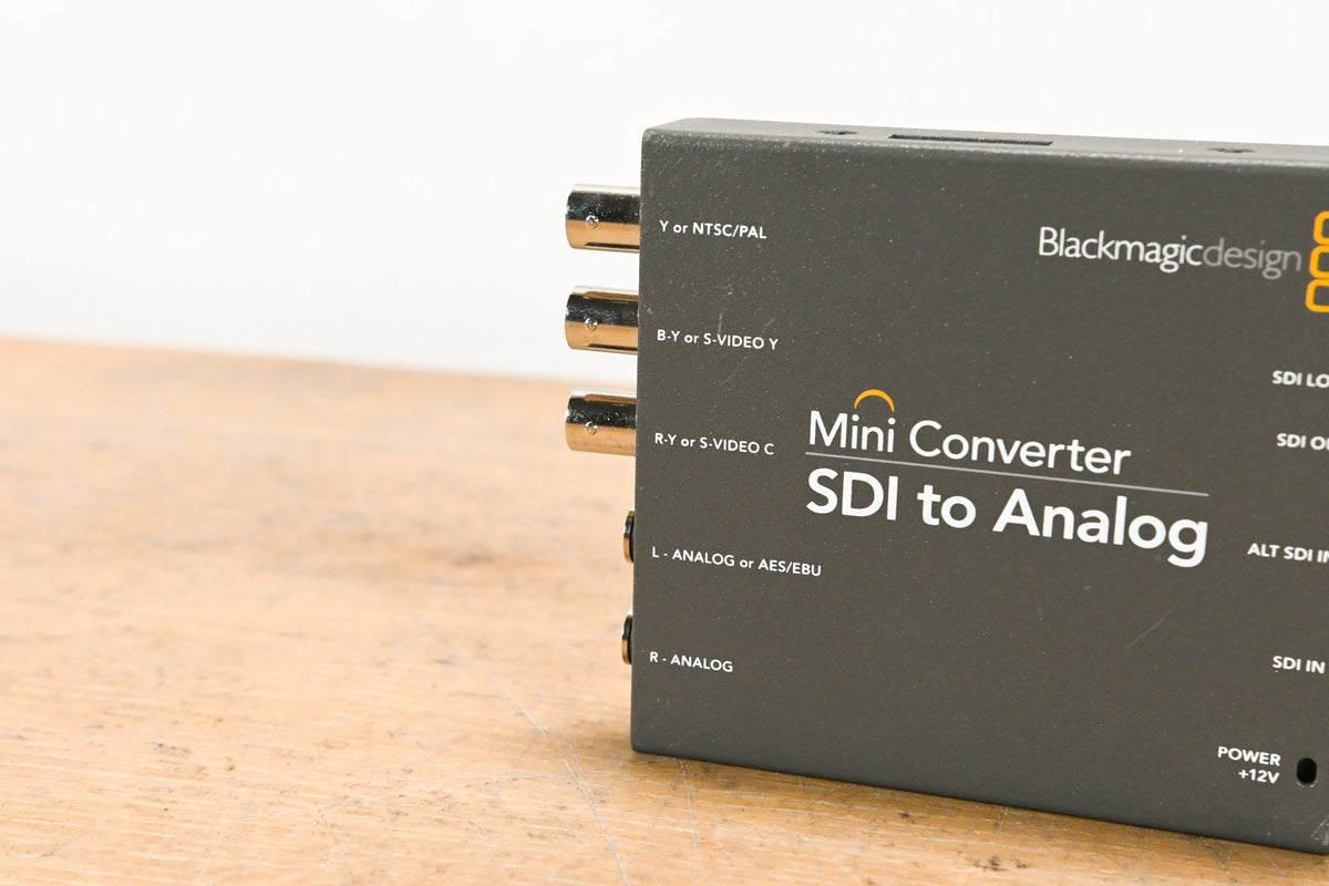 Blackmagic Design Mini Converter SDI to Analog (NO POWER SUPPLY)