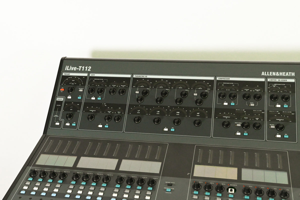 Allen & Heath iLive-T112 Mixing Surface with iDR-48 Fixed Format MixRack