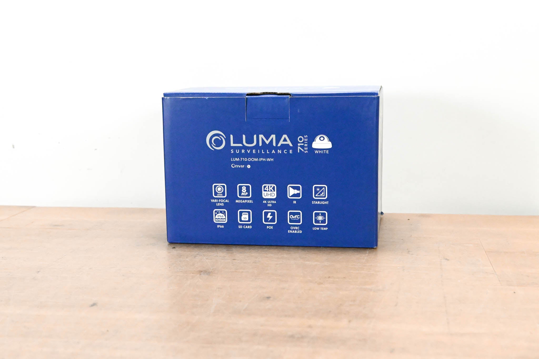 Luma Surveillance LUM-710-DOM-IPH-WH Dome IP Outdoor Camera - White