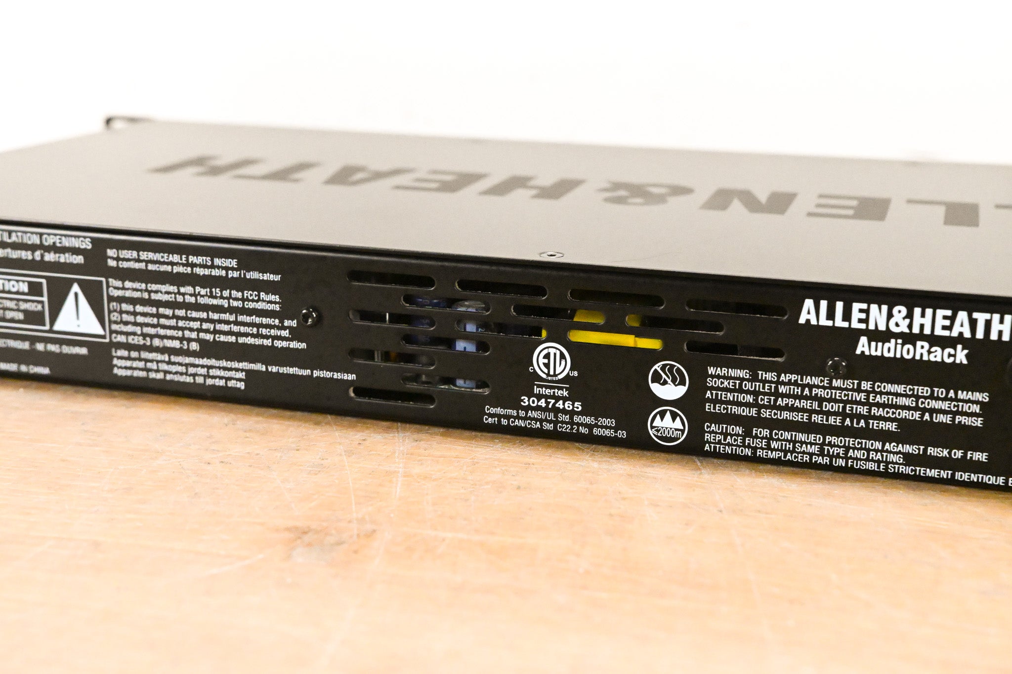 Allen & Heath AR84 8in / 4out Expansion AudioRack for GLD and Qu Mixers